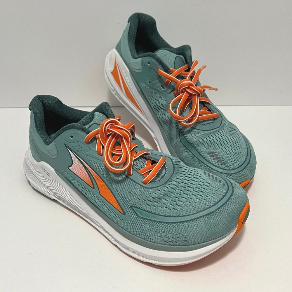 Altra Paradigm 6 Dusty Teal Womens SZ 9.5 Running Shoe athletic sneaker marathon